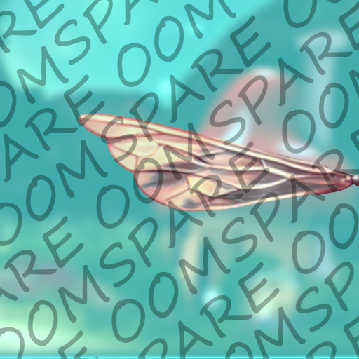 Full Perm Long Peach Bee Wing Texture