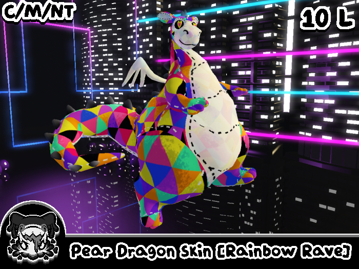[SKIN_SYN] Pear Dragon Skin [Rainbow Rave]