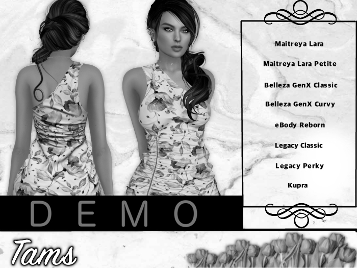 DEMO - Tams - Dress and CString - Leu