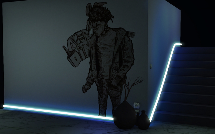 FR ~ LAZER DIM WALLART