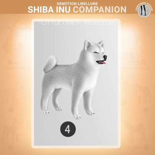 SEmotion Libellune Shiba Inu Companion COMMON 04