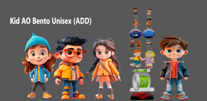 Kid AO Bento Unisex (ADD)