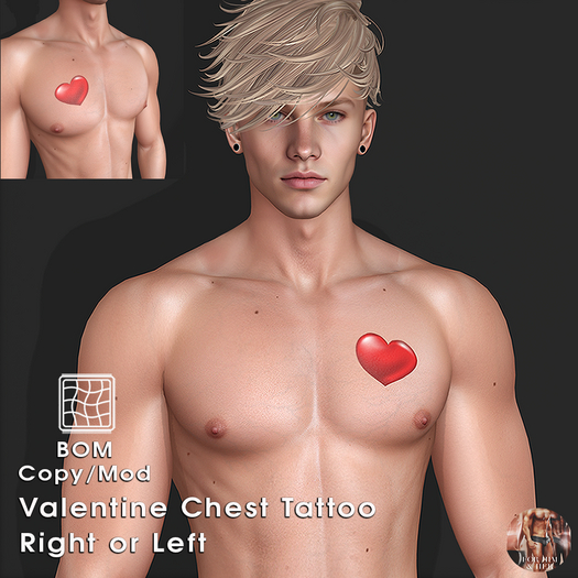 Autum - Valentine Heart Tattoo