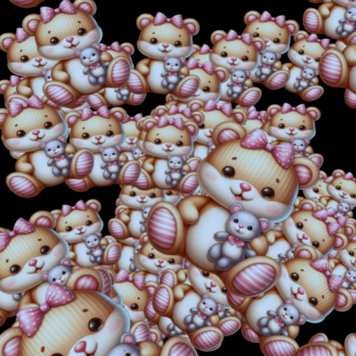 * Jewels Poppers * Teddy