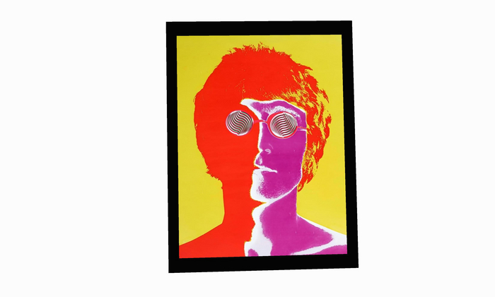 John Lennon Framed Poster Resize