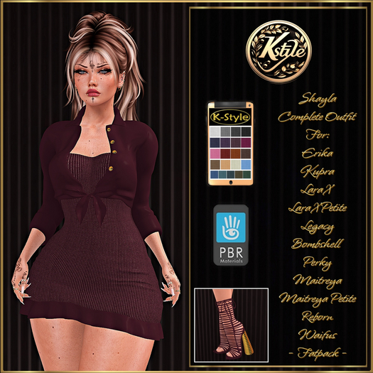 [K-Style] SHAYLA COMPLETE OUTFIT - FATPACK #6