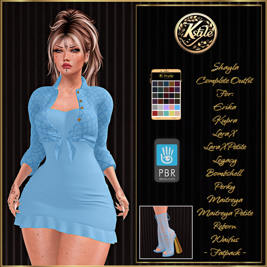 [K-Style] SHAYLA COMPLETE OUTFIT - FATPACK #7