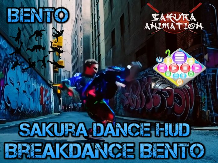 Sakura Dance HUD -Breakdance Bento