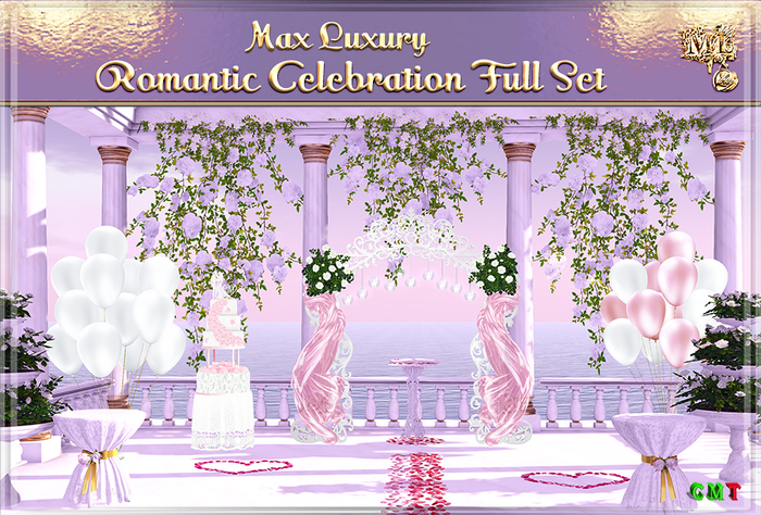 Max Luxury Romantic Celebration FULL SET 25% OFF