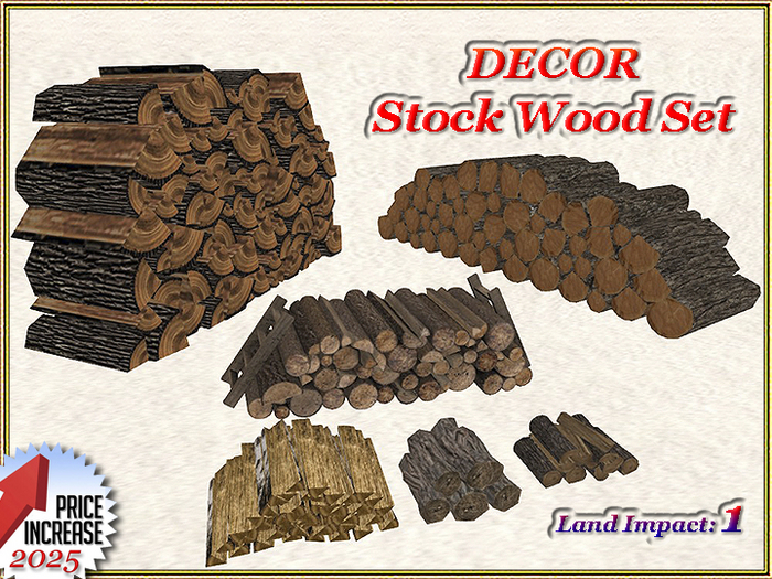 DECOR - Stock Wood Set (1 LI) (Full perm)