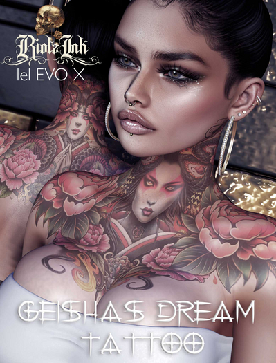 .:RiotzInk:. Geisha's Dream Tattoo {BOM/Evox}