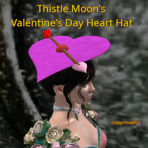 TMD Valentine's Day Heart Hat  **Special Discount!**