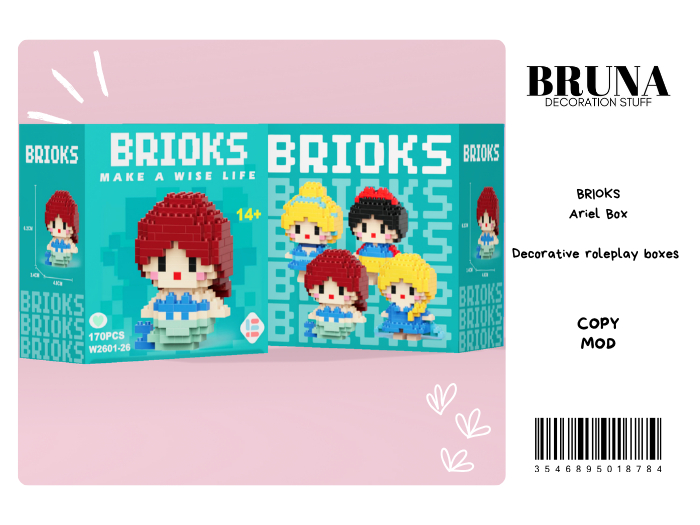 BRUNA - Brioks Collection - Princess -  Ariel