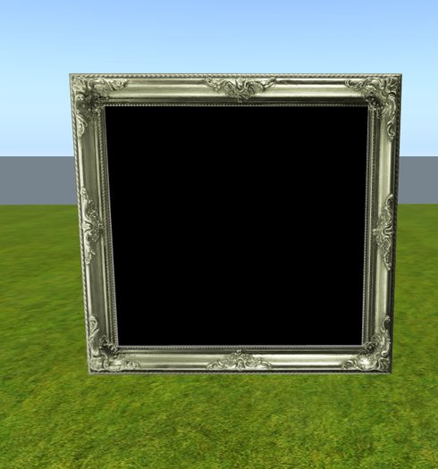 Antique Wood Picture Wall Frame - Sage-2 prims by RWC(boxed)Copy/Mod