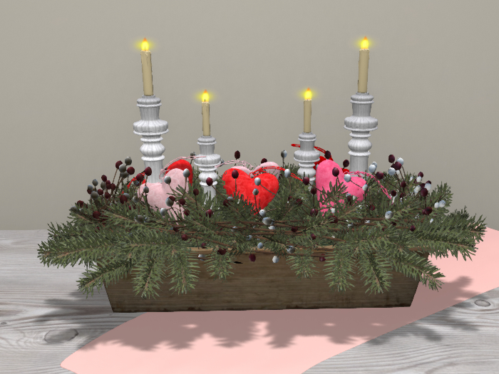 Valentine Farmhouse Country Centerpiece 3