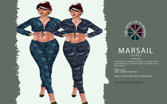 THW Marsaili Jacket Denim 