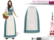 MI963137 Long Farmer Skirt With Apron