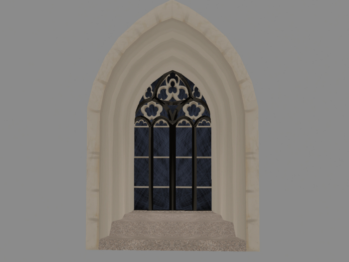 Gothic window 003 - MESH - FULL PERM