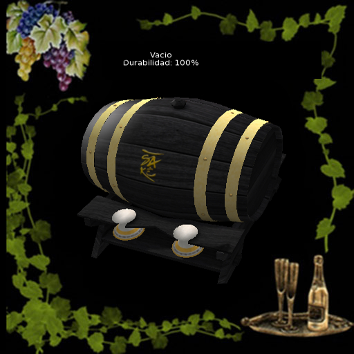 Barril Sake [G&S] 100% Empty Madeira exotica
