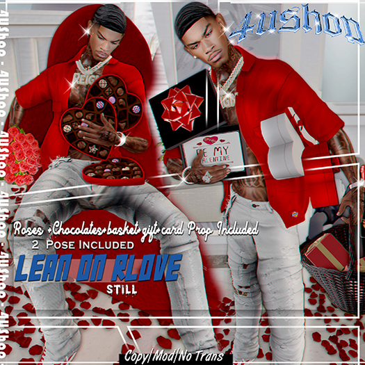 4UShop- Lean On RLove PosePack
