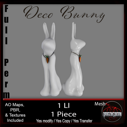 Full Perm Deco Bunny