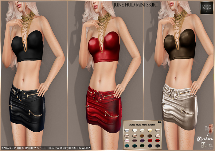SAS - June HUD Mini Skirt (LaraX & MB) 