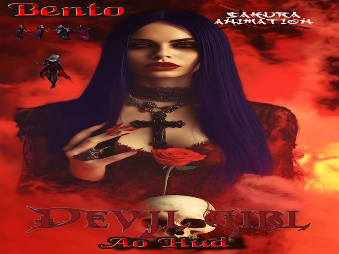 Devil  Girl Ao Hud Bento