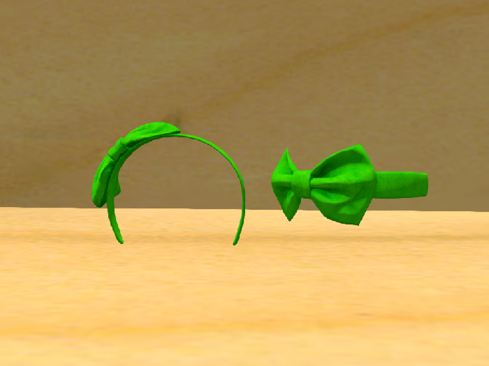 Bandeau avec Nœud (Vert)