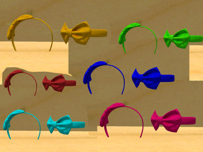 Pack Ultime de Bandeaux avec Nœud (Toutes les Couleurs)