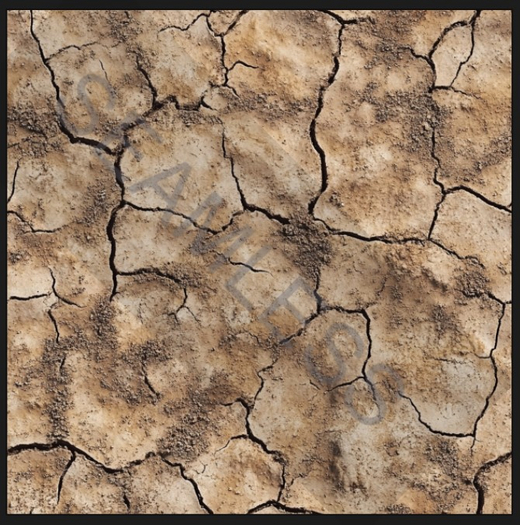 Seamless - Cracked Dirt 1