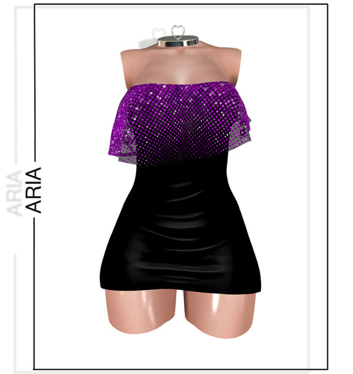 Violet Sequin Focus Reborn