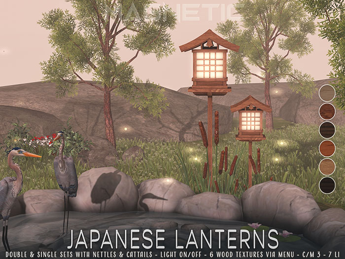 Magnetic - Japanese Lanterns 