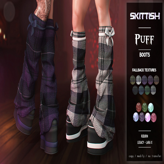 Skittish - Puff Boots - Fatpack