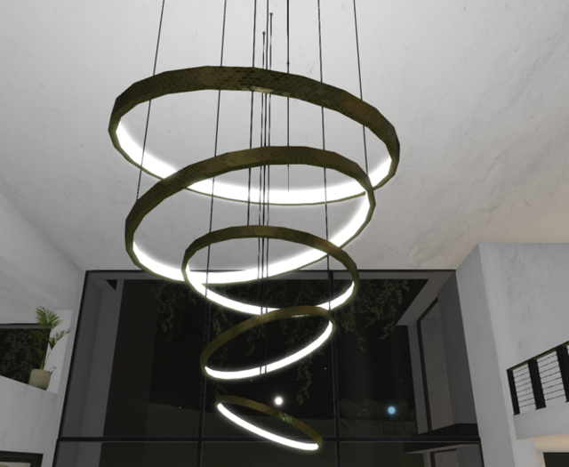 P&P(Modern Art Chandelier 1)BOXED
