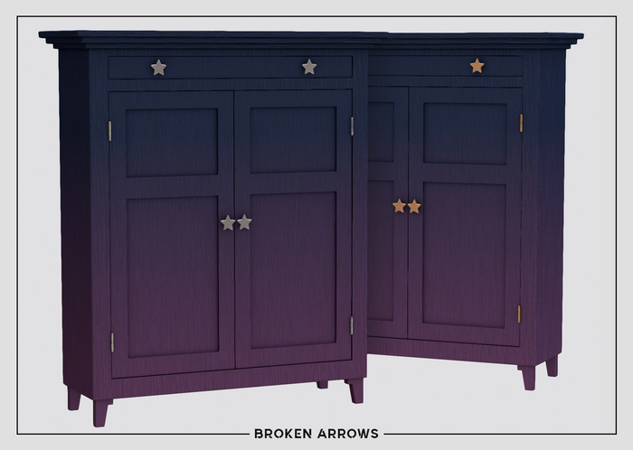 BROKEN ARROWS - Northern - Purple Sideboard 
