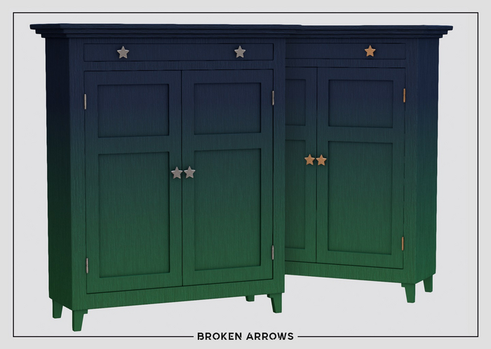 BROKEN ARROWS - Northern - Green Sideboard 