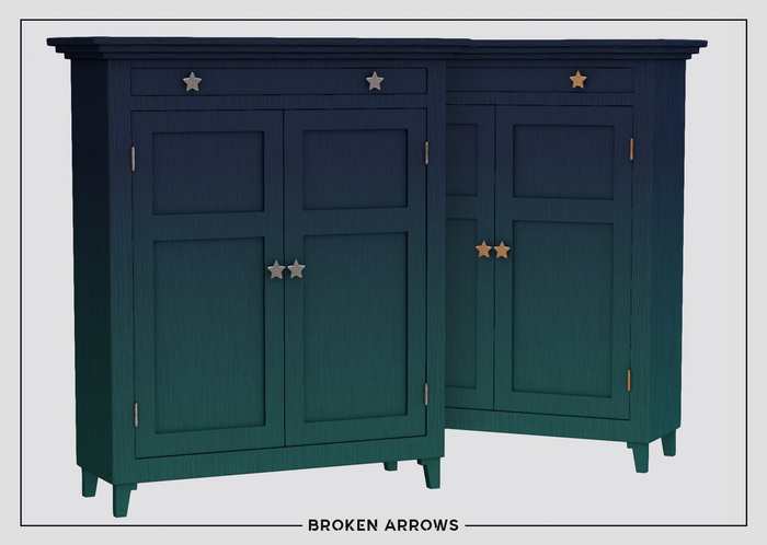 BROKEN ARROWS - Northern - Blue Sideboard