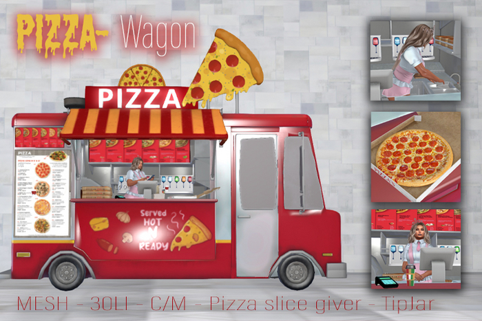 Studio Craft * Pizza Wagon Delivery (box)