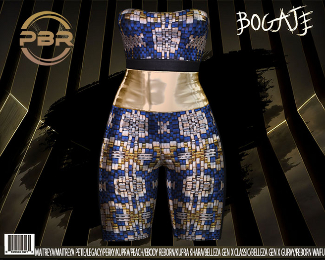 BOGATE _PBR_  Suit & Jacket _Blue