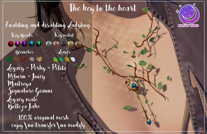 {Fantasy world} The key to the heart