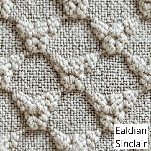 Textured Natural Woven Wool Seamless Texture