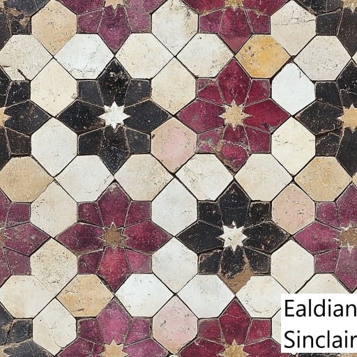 Inlaid Multicolor Stone Floor Seamless Texture