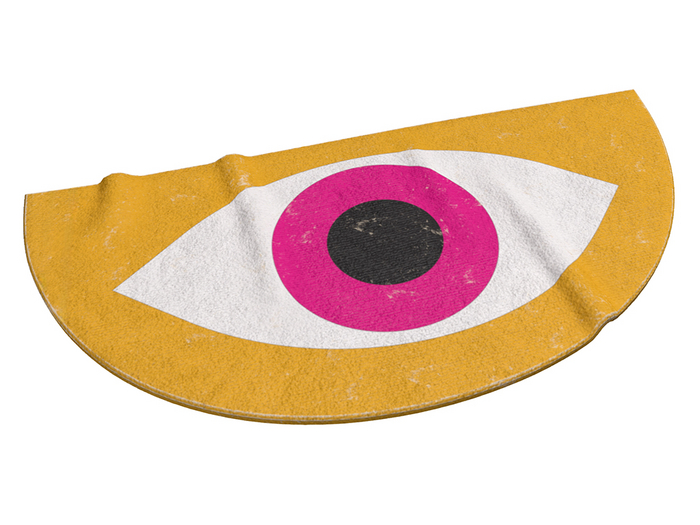 7 - Eye See You Doormat Rug