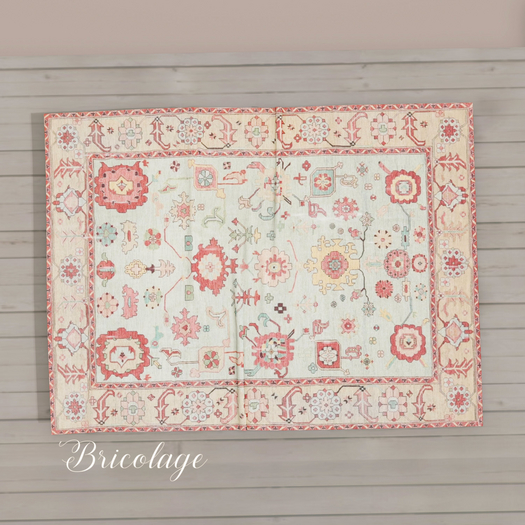 Bricolage Persian Rose Harshang Rug