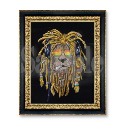 WALL ART - Lion Dreads