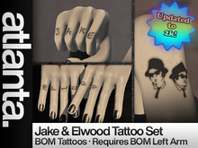 atlanta. - Jake & Elwood Tattoo Set (2k Update!)