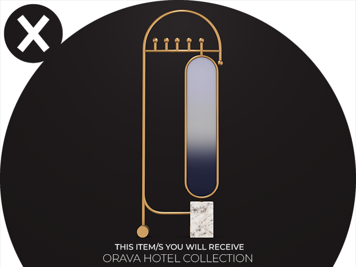 BLACK NEST / Orava Entrance Coat Rack