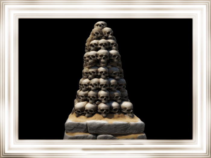 HB: Skull Pyramid Statue FULL PERM