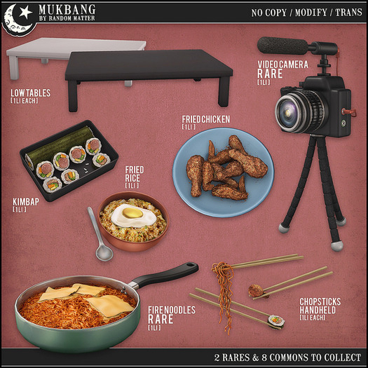 .random.Matter. - Mukbang - Fire Noodles - RARE