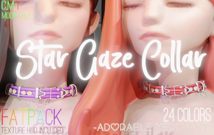 Star Gaze Collar - FATPACK - Adorable Merchant -